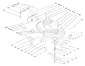 Part Location Diagram of 93-7679 Toro Kicker-Deflector (Model No. 71205 Only)