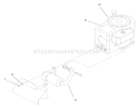 Engine Assembly Diagram and Parts List for 71208 8900001-8999999 - 1998 Toro Lawn Tractor