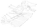 Frame & Body Assembly Diagram and Parts List for 71209 200000001-200999999 - 2000 Toro Lawn Tractor