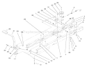 Traction Clutching Components Assembly Diagram and Parts List for 71209 200000001-200999999 - 2000 Toro Lawn Tractor