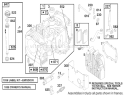 Engine Briggs & Stratton Model 28m707-1122-E1 Diagram and Parts List for 71209 200000001-200999999 - 2000 Toro Lawn Tractor