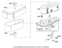 Page J Diagram and Parts List for 71209 210000001-210999999 - 2001 Toro Lawn Tractor