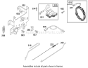 Page K Diagram and Parts List for 71209 210000001-210999999 - 2001 Toro Lawn Tractor