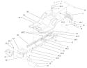 Frame & Body Assembly Diagram and Parts List for 71209 210000001-210999999 - 2001 Toro Lawn Tractor