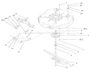 Page C Diagram and Parts List for 71209 210000001-210999999 - 2001 Toro Lawn Tractor