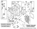 Engine Briggs & Stratton Model 28m707-1122-E1 Diagram and Parts List for 71209 210000001-210999999 - 2001 Toro Lawn Tractor