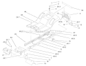 Frame & Body Assembly Diagram and Parts List for 71209 220010001-220999999 - 2002 Toro Lawn Tractor