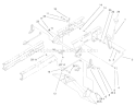Height of Cut Components Assembly Diagram and Parts List for 71209 220010001-220999999 - 2002 Toro Lawn Tractor