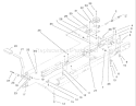 Traction Clutching Components Assembly Diagram and Parts List for 71209 220010001-220999999 - 2002 Toro Lawn Tractor