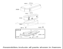 Air Cleaner Assembly Engine Briggs and Stratton Model 28M707-1125-E1 Diagram and Parts List for 71209 230000001-230999999 - 2003 Toro Lawn Tractor