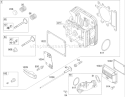 Cylinder Head Assembly Briggs and Stratton 219907-0170-E1 Diagram and Parts List for 71209 250005001-250999999 - 2005 Toro Lawn Tractor