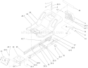 Frame and Body Assembly Diagram and Parts List for 71209 250005001-250999999 - 2005 Toro Lawn Tractor