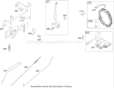 Governor Assembly Briggs and Stratton 21A907-0169-E1 Diagram and Parts List for 71209 250000001-250005000 - 2005 Toro Lawn Tractor