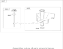 Oil Filter, Tube and Pump Assembly Briggs and Stratton 21A907-0169-E1 Diagram and Parts List for 71209 250000001-250005000 - 2005 Toro Lawn Tractor