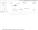 Carburetor Overhaul Kit Assembly Briggs and Stratton 21A907-0169-E1 Diagram and Parts List for 71209 250000001-250005000 - 2005 Toro Lawn Tractor