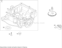 Crankcase Assembly Briggs and Stratton 21A907-0169-E1 Diagram and Parts List for 71209 250000001-250005000 - 2005 Toro Lawn Tractor