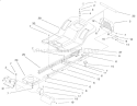 Frame & Body Assembly Diagram and Parts List for 71209 9900001-9999999 - 1999 Toro Lawn Tractor