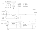 Wire Schematic Diagram and Parts List for 71209 9900001-9999999 - 1999 Toro Lawn Tractor