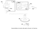 Page G Diagram and Parts List for 71209 9900001-9999999 - 1999 Toro Lawn Tractor