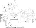 Page H Diagram and Parts List for 71209 9900001-9999999 - 1999 Toro Lawn Tractor