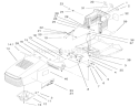 Hood & Tower Assembly Diagram and Parts List for 71212 200000001-200999999 - 2000 Toro Lawn Tractor