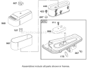 Engine Briggs & Stratton Model 312777-0128-E1 Diagram and Parts List for 71212 200000001-200999999 - 2000 Toro Lawn Tractor