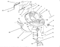 Housing & Spindle Assembly (38" Cutting Unit) (model No. 71191 Only) Diagram and Parts List for 71191 4900001-4999999 - 1994 Toro Lawn Tractor
