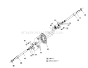 Hydrogear Transaxle Model No. 316-0500 (continued) Diagram and Parts List for 71213 4900001-4999999 - 1994 Toro Lawn Tractor