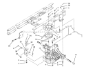 Transaxle Assembly Diagram and Parts List for 71191 4900001-4999999 - 1994 Toro Lawn Tractor
