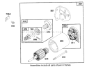 Page L Diagram and Parts List for 71191 5900001-5910000 - 1995 Toro Lawn Tractor