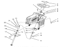 Steering Assembly Diagram and Parts List for 71191 5900001-5910000 - 1995 Toro Lawn Tractor