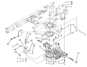 Transaxle Assembly Diagram and Parts List for 71191 5900001-5910000 - 1995 Toro Lawn Tractor