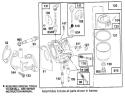Page H Diagram and Parts List for 71191 5900001-5910000 - 1995 Toro Lawn Tractor