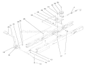 Clutch Assembly Diagram and Parts List for 71215 7900001-7999999 - 1997 Toro Lawn Tractor