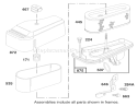Page J Diagram and Parts List for 71215 7900001-7999999 - 1997 Toro Lawn Tractor