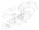 Electrical Assembly Diagram and Parts List for 71215 7900001-7999999 - 1997 Toro Lawn Tractor