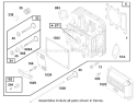 Page G Diagram and Parts List for 71215 7900001-7999999 - 1997 Toro Lawn Tractor