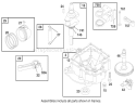 Page J Diagram and Parts List for 71215 8900001-8999999 - 1998 Toro Lawn Tractor