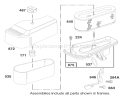 Page L Diagram and Parts List for 71215 8900001-8999999 - 1998 Toro Lawn Tractor