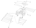 Steering Assembly Diagram and Parts List for 71215 8900001-8999999 - 1998 Toro Lawn Tractor