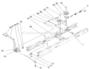 Clutch Assembly Diagram and Parts List for 71216 59000001-59999999 - 1995 Toro Lawn Tractor