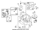 Part Location Diagram of 494860 Briggs and Stratton Piston Assembly (Standard)