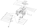 Tilt Steering Assembly Diagram and Parts List for 71217 6900001-6999999 - 1996 Toro Lawn Tractor