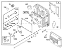 Page F Diagram and Parts List for 71217 6900001-6999999 - 1996 Toro Lawn Tractor