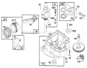 Page G Diagram and Parts List for 71217 6900001-6999999 - 1996 Toro Lawn Tractor