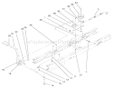 Clutch Assembly Diagram and Parts List for 71217 7900001-7999999 - 1997 Toro Lawn Tractor