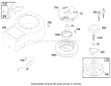 Page K Diagram and Parts List for 71217 7900001-7999999 - 1997 Toro Lawn Tractor