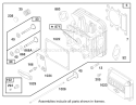 Page F Diagram and Parts List for 71217 7900001-7999999 - 1997 Toro Lawn Tractor
