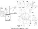 Part Location Diagram of 495852 Tecumseh Ring Set (.010" O.S.)