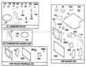 Page M Diagram and Parts List for 71218 6900001-6999999 - 1996 Toro Lawn Tractor